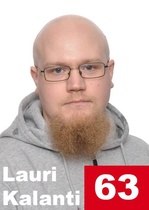 Lauri Kalanti 63
Aidon sopimisen puolesta
Koneistaja
Ammattiosaston puheenjohtaja
