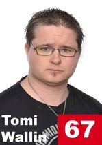 Tomi Wallin 67
Sopimista, ei sanelua
Hyrles Oy
Sähkökokoonpanija
Pääluottamusmies
